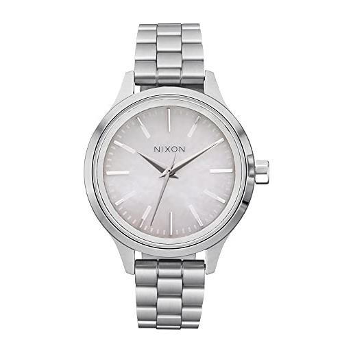 Nixon orologio analogueico donna con cinturino in acciaio inox a1342-5088-00