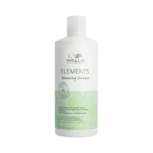 Wella professionals elements renewing shampoo 500 ml