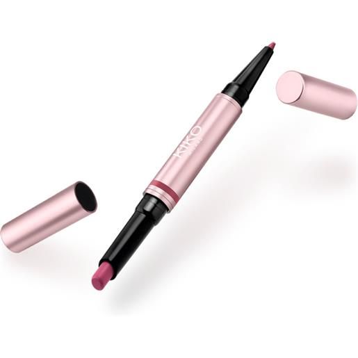 KIKO days in bloom-in-1 vibrant lipstick&pencil - 04 magenta memory