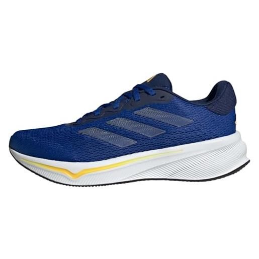 adidas response, scarpe da ginnastica uomo, wonder blue/white, 48 eu
