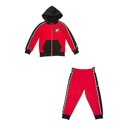 Nike jordan tuta da bambino jumpman rossa - 85a392-r78 (5-6 anni)