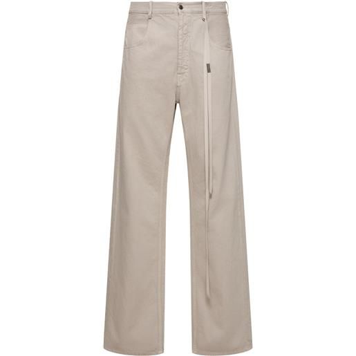 ANN DEMEULEMEESTER pantaloni ronald in cotone