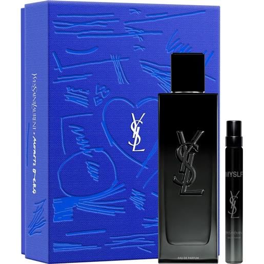 Yves Saint Laurent myslf eau de parfum 100ml set - cofanetto profumo