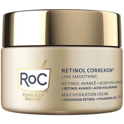 Roc retinol correxion line smoothing crema viso antirughe 50 ml
