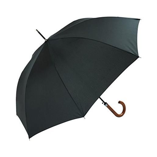 X-brella ombrello da passeggio in legno, nero, taglia unica, classico