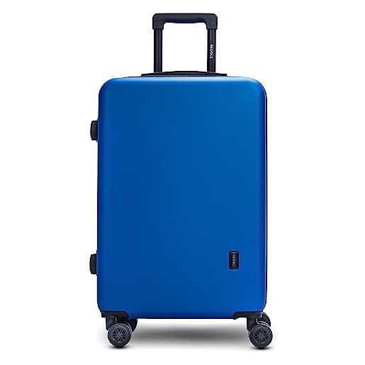 REDOLZ essentials 09 valigia rigida donna/uomo | trolley leggero 42 x 28 x 67 cm - materiale abs di alta qualità | 4 rulli doppi e serratura tsa