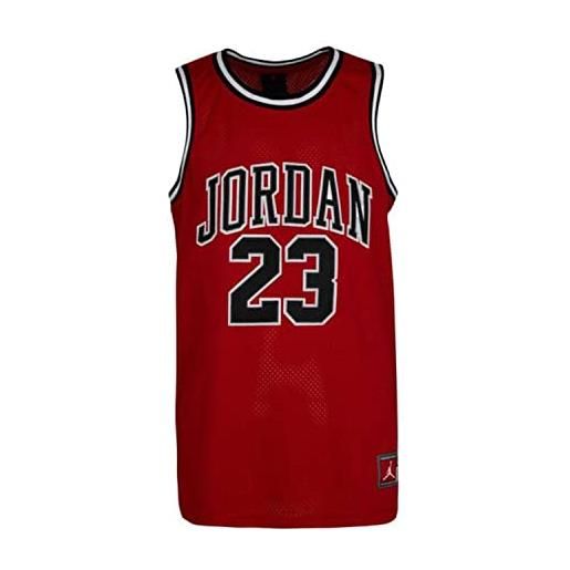 Nike jordan canotta 23 jersey boy canotte rosso 13 anni