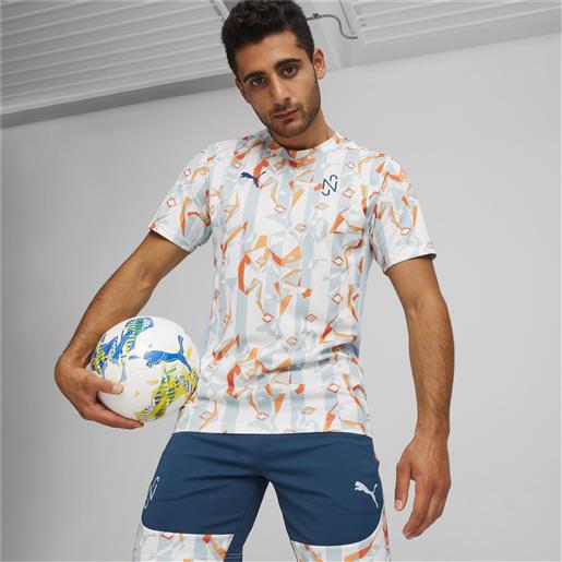 PUMA maglia da calcio in jersey PUMA x neymar jr creativity, arancione/bianco/altro