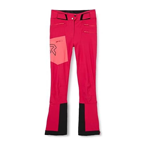 Rock Experience red tower pantaloni sportivi, 2000 cherries jubilee+0793 paradise pink, l donna