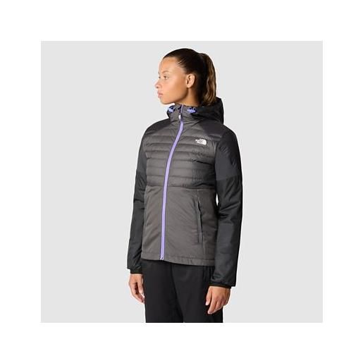 TheNorthFace the north face giacca imbottita middle cloud da donna anthracite grey-tnf black taglia l donna