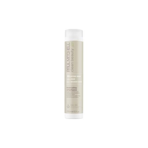 Paul Mitchell clean beauty everyday shampoo, aumenta luminosità, dona elasticità, per tutti i tipi di capelli - 250 ml