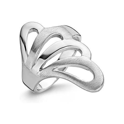 Orphelia - anello da donna in argento 925 rodiato, misura 50 (15,9) e argento, 56 (17.8), colore: argento, cod. Zr-3871/56