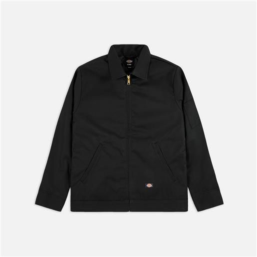 Dickies essentials lined rec eisenhower jacket black uomo