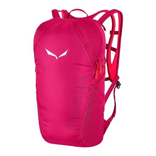 Salewa ultra train 14l backpack, zaino unisex-adulto, virtual pink, taglia unica