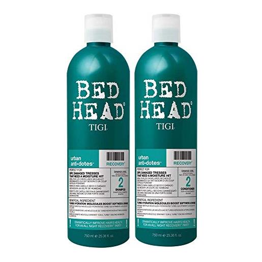 TIGI bed head urban anti+dotes recovery level 2 shampoo & conditioner per capelli idratati - 1500 g