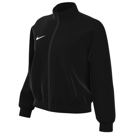 Nike w nk df acdpr24 trk jkt k waist length, nero/bianco/nero/nero, xxl donna