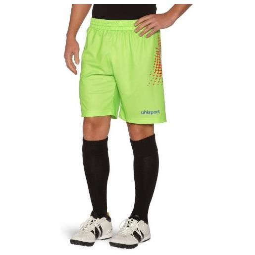 Uhlsport, pantaloncini anatomici da portiere endurance, verde (grün flash), xl