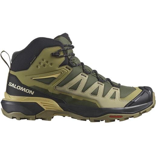 Salomon - scarpe da trekking - x ultra 360 mid gtx olive night/slate green/southern per uomo - taglia 6,5 uk, 7 uk, 7,5 uk, 8 uk, 8,5 uk, 9 uk, 9,5 uk, 10 uk, 10,5 uk, 11 uk, 11,5 uk, 12 uk - verde