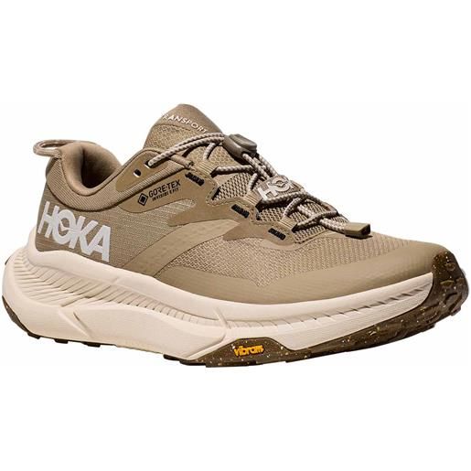 Hoka - scarpe versatili in gore-tex - transport gtx w dune / eggnog per donne - taglia 5.5,7,7.5 - beige