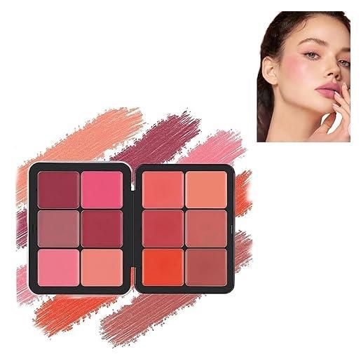 Deysen carla's secret makeup carla secret concealer palette 12 colori per il viso palette a lunga durata a prova di sbavature aspetto naturale (2#)