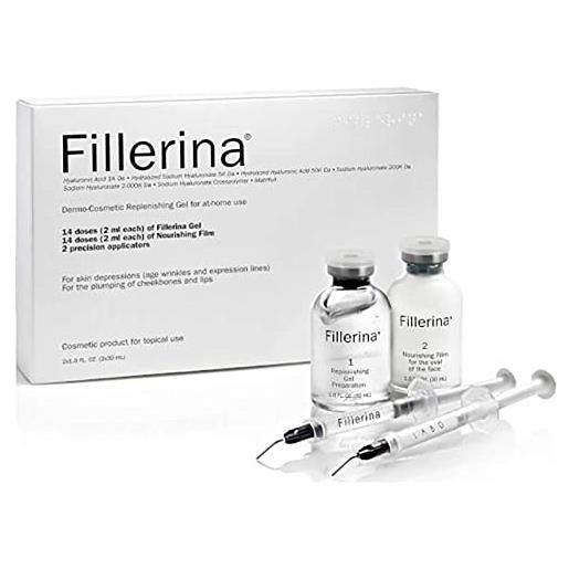 Fillerina dermo cosmetici riempitivo trattamento per uso a casa con 6 acidi ialuronico grade 1 iniziale rughe by Fillerina