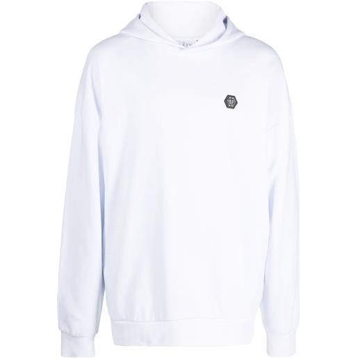 Philipp Plein felpa con stampa - bianco