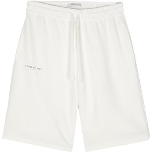 Ih Nom Uh Nit shorts sportivi con stampa - bianco