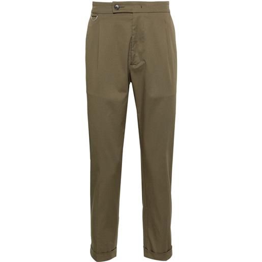 Low Brand chino d-ring - verde