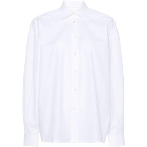 Laneus camicia con scollatura posteriore - bianco