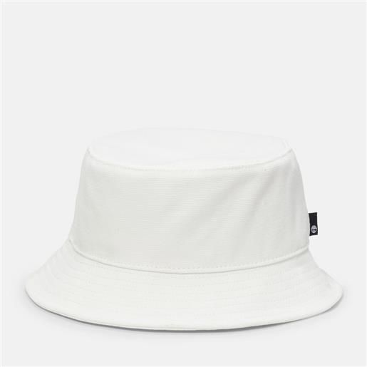 Timberland cappello da pescatore icons of desire in bianco bianco unisex