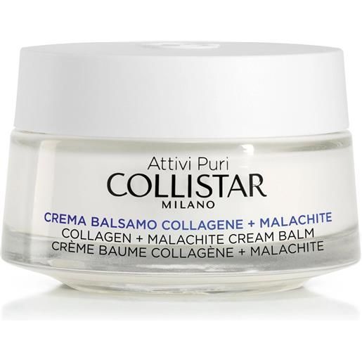 Collistar crema balsamo antirughe collagene + malachite 50ml