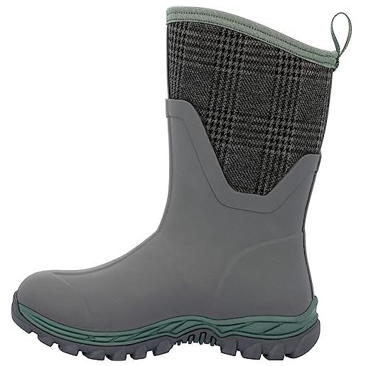 Muck Boots arctic sport ii mid, stivale impermeabile da donna con calda imbottitura, grigio, 40 eu