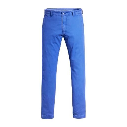Levi's xx chino standard ii, pantaloni uomo, beaucoup blue shady gd, 29w / 32l