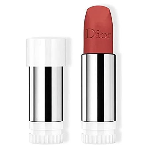 Dior rouge Dior mat refill barra de labios 999 velvet