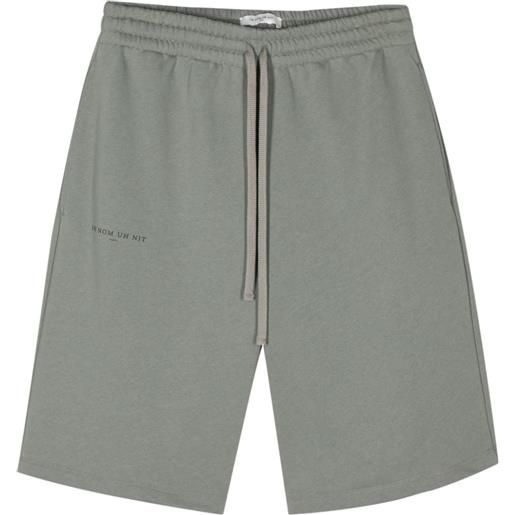 Ih Nom Uh Nit shorts sportivi con stampa - verde