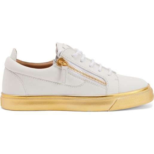 Giuseppe Zanotti sneakers gail in pelle - bianco