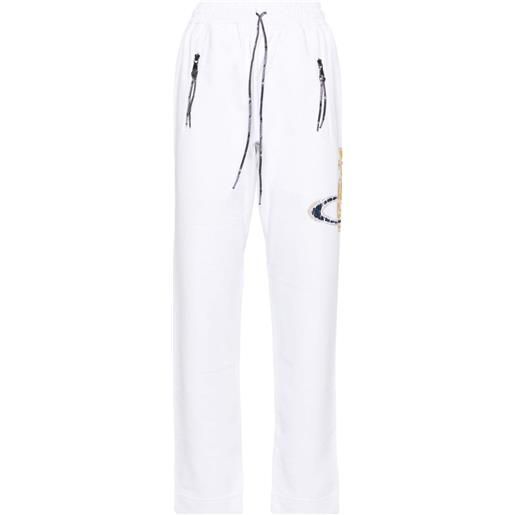 Vivienne Westwood pantaloni sportivi time machine - bianco