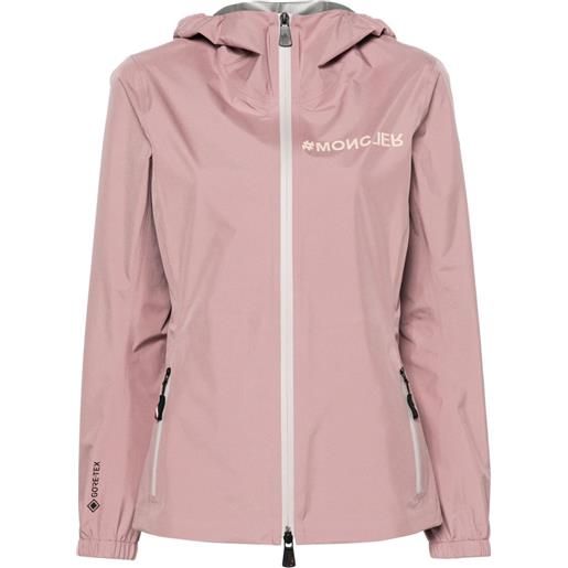Moncler Grenoble giacca con cappuccio valles - rosa