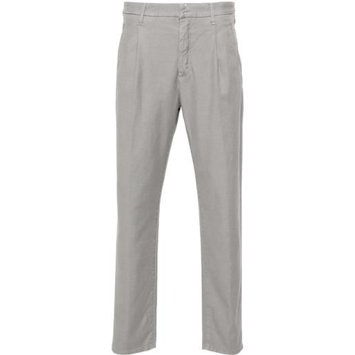 Incotex pantaloni affusolati - grigio