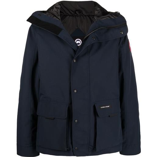 Canada Goose giacca con cappuccio lockeport - blu