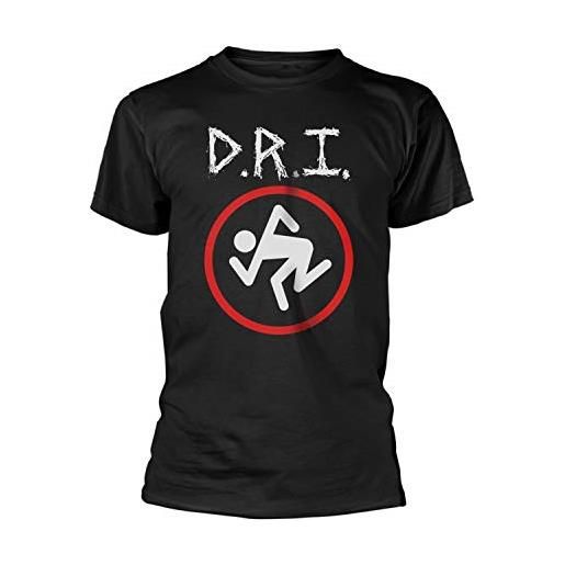 D.R.I. dirty rotten imbeciles t shirt skanker band logo nuovo ufficiale uomo size xl