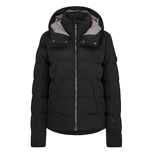 Ziener tusja giacca invernale da sci, calda, traspirante, impermeabile, nero, 46 donna
