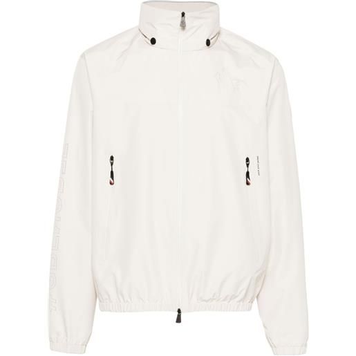 Moncler Grenoble giacca con zip veille - toni neutri