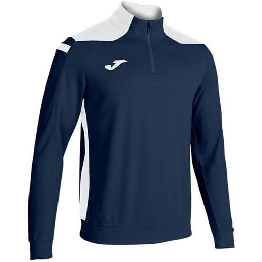 Joma felpa championship vi - blu navy/bianco
