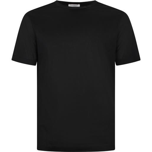 PAOLO PECORA t-shirt nera per uomo