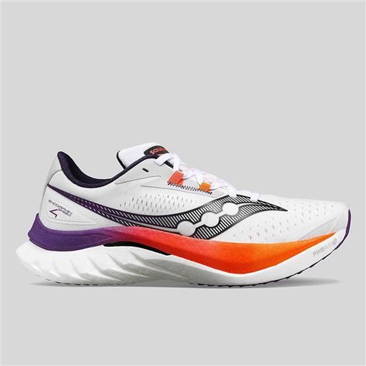 Saucony m endorphin speed 4 - bianco - arancio