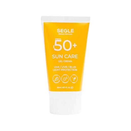 Segle Clinical | crema viso solare | protezione viso spf50+ | altissima protezione uvb, uva, ir e luce blu | resistente all'acqua | 50ml