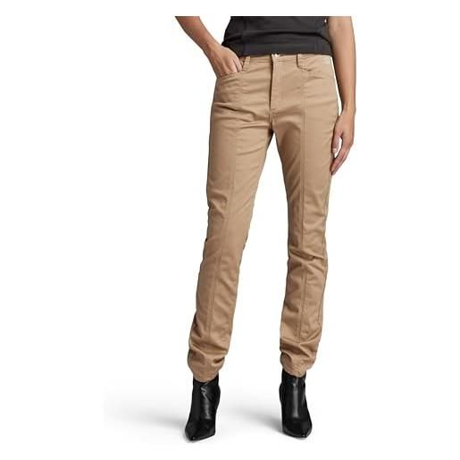G-STAR RAW high skinny pants donna, beige (safari d24390-c105-b444), 25w / 32l