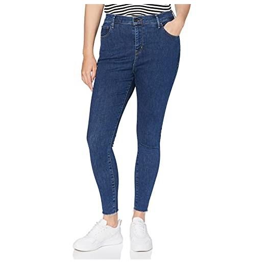 Levi's plus size 720 high rise super skinny, jeans donna, medium indigo stonewash, 16 l