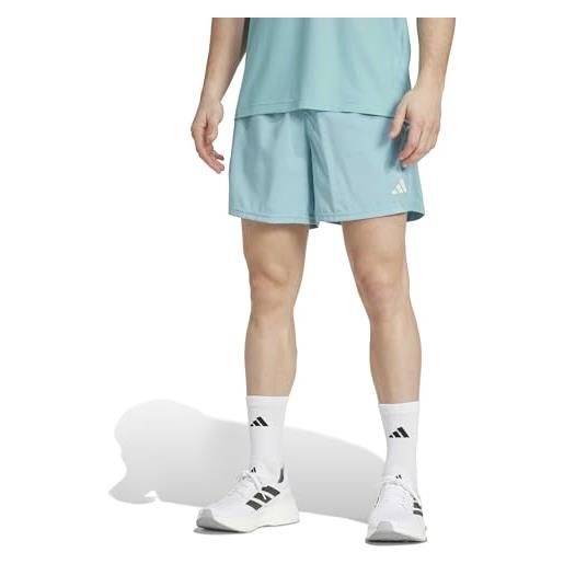 Adidas uomo own the run shorts, mint ton, xl 7 inch